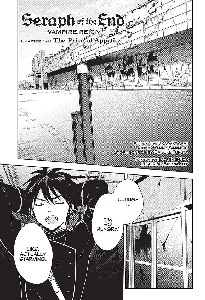 Read Seraph of the End Vampire Reign Manga Online