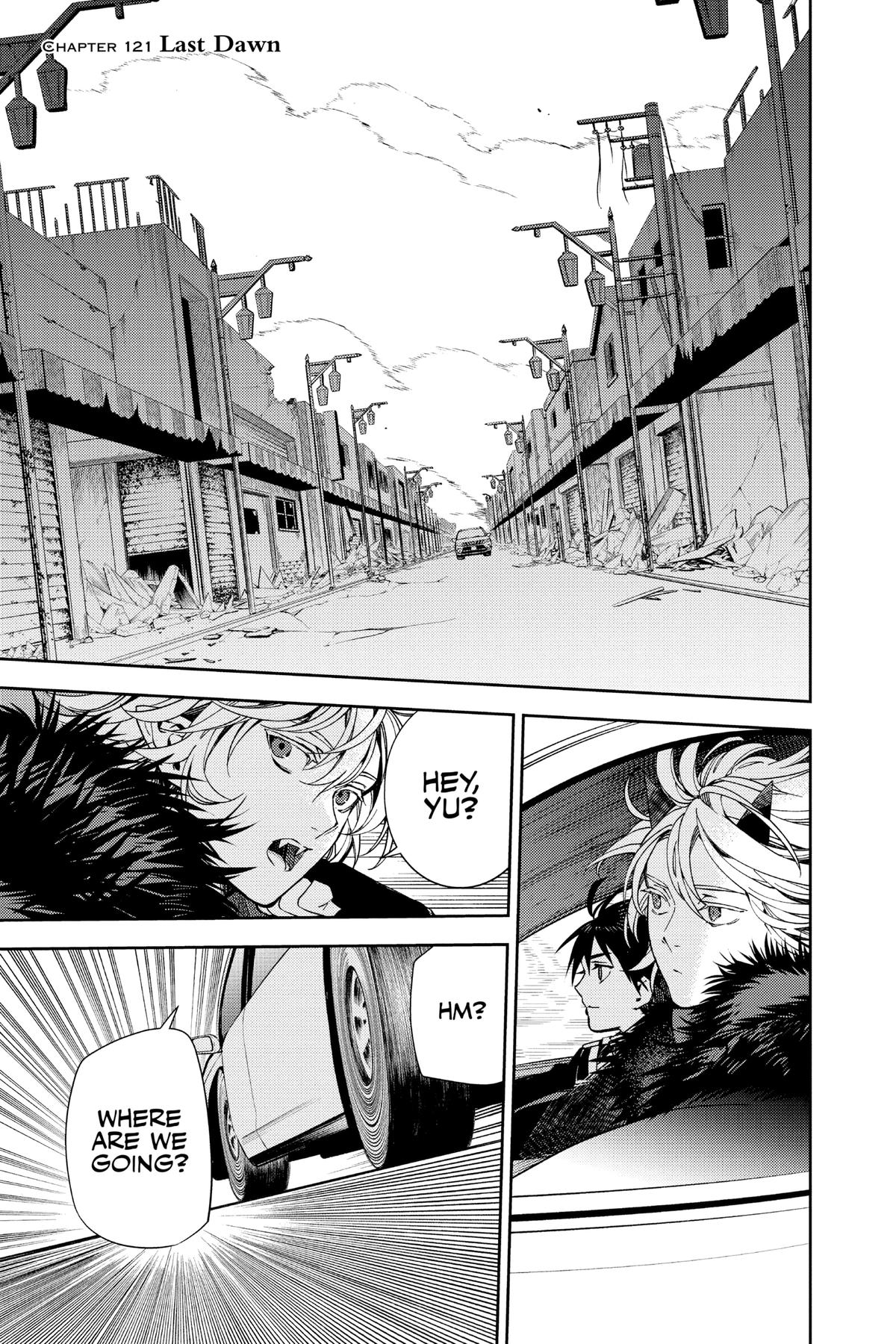 Read Seraph of the End Vampire Reign Manga Online