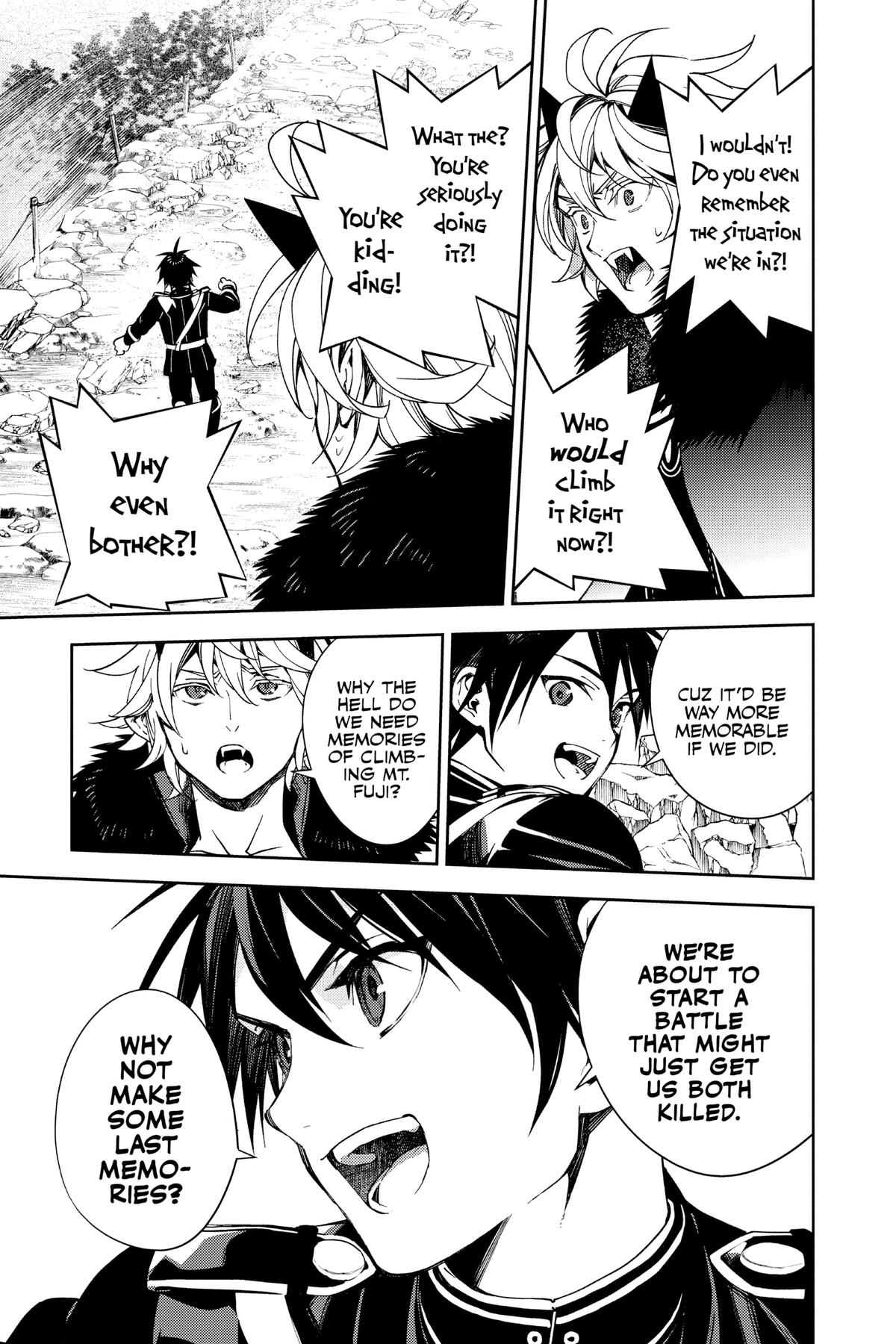 Read Seraph of the End Vampire Reign Manga Online