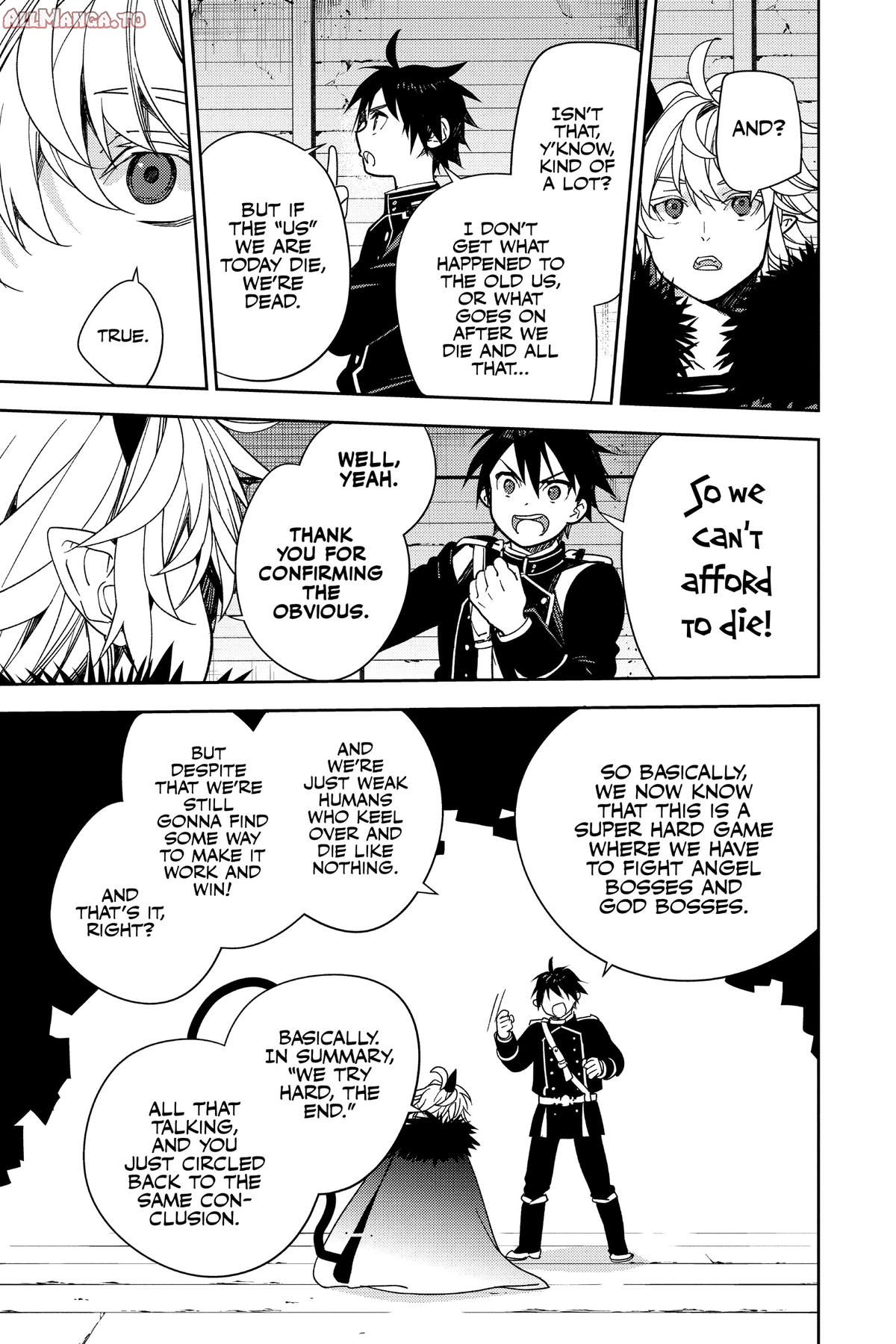 Read Seraph of the End Vampire Reign Manga Online