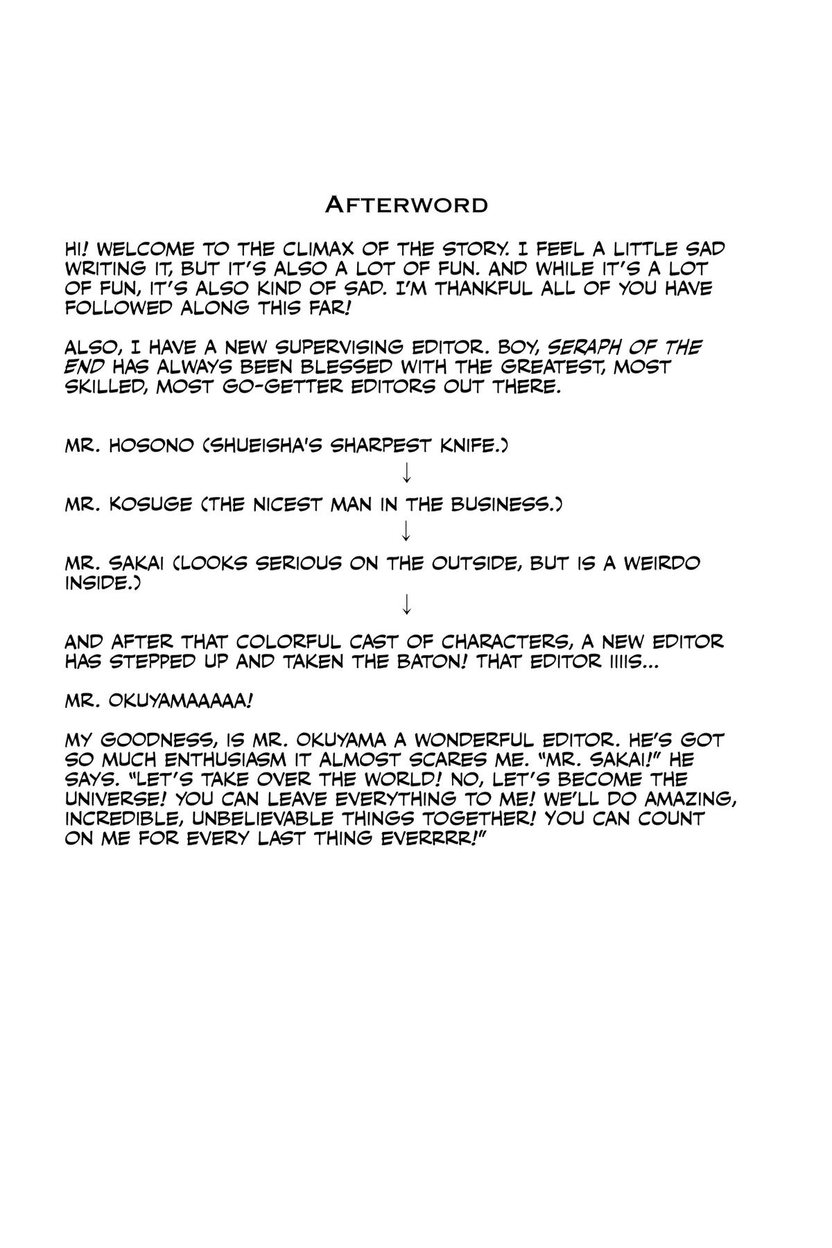 Read Seraph of the End Vampire Reign Manga Online