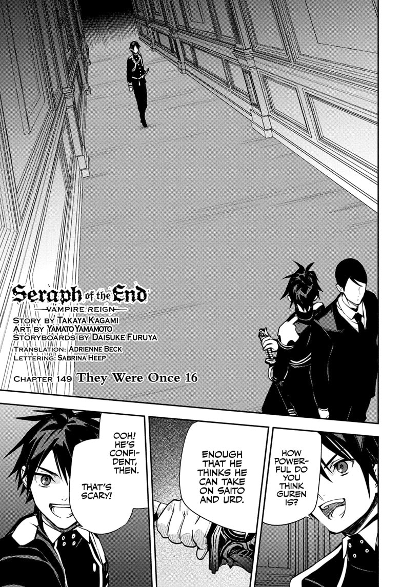 Read Seraph of the End Vampire Reign Manga Online