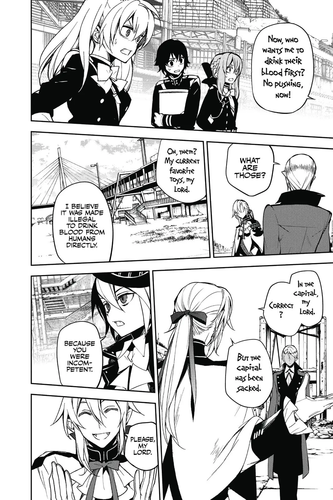 Read Seraph of the End Vampire Reign Manga Online