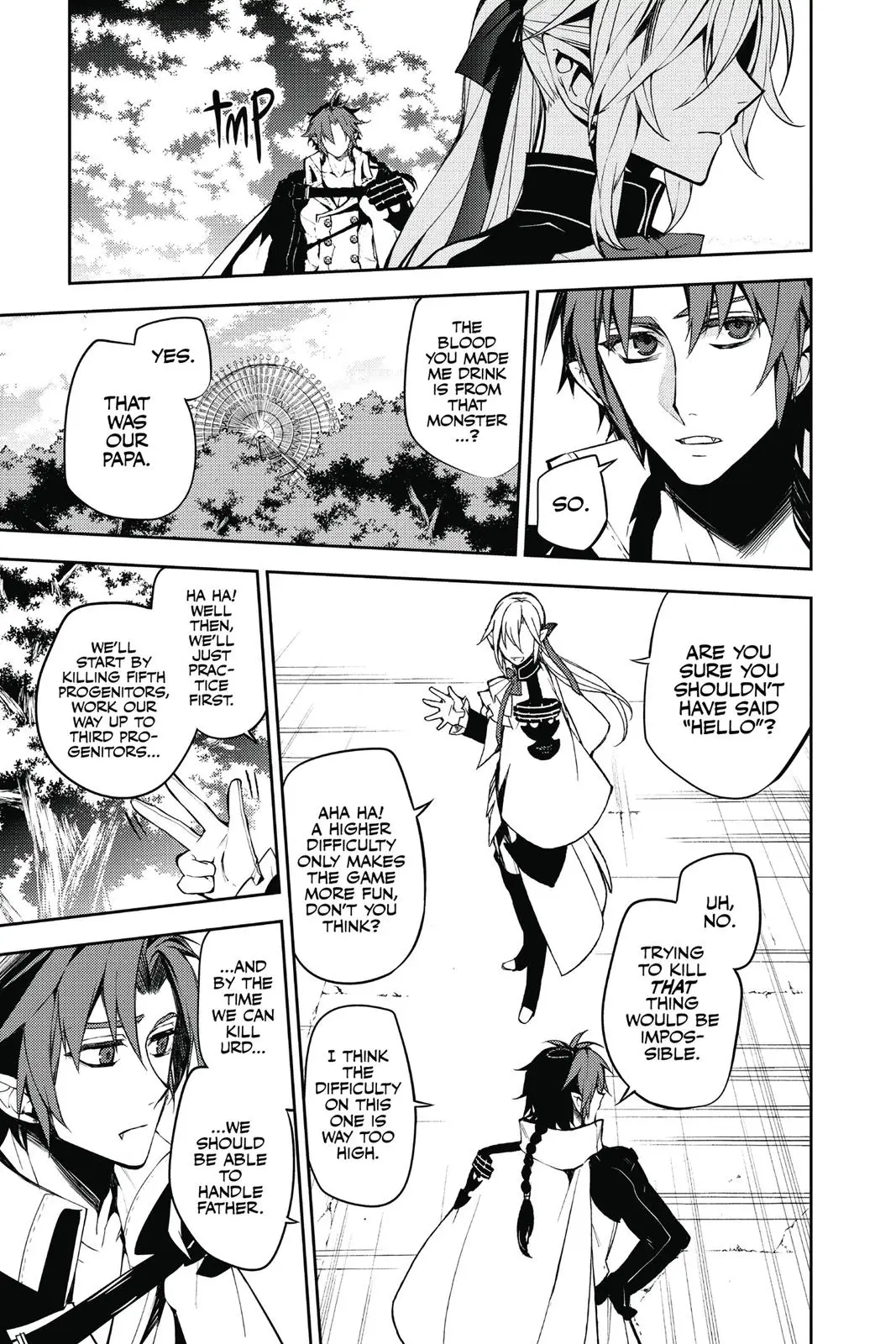 Read Seraph of the End Vampire Reign Manga Online