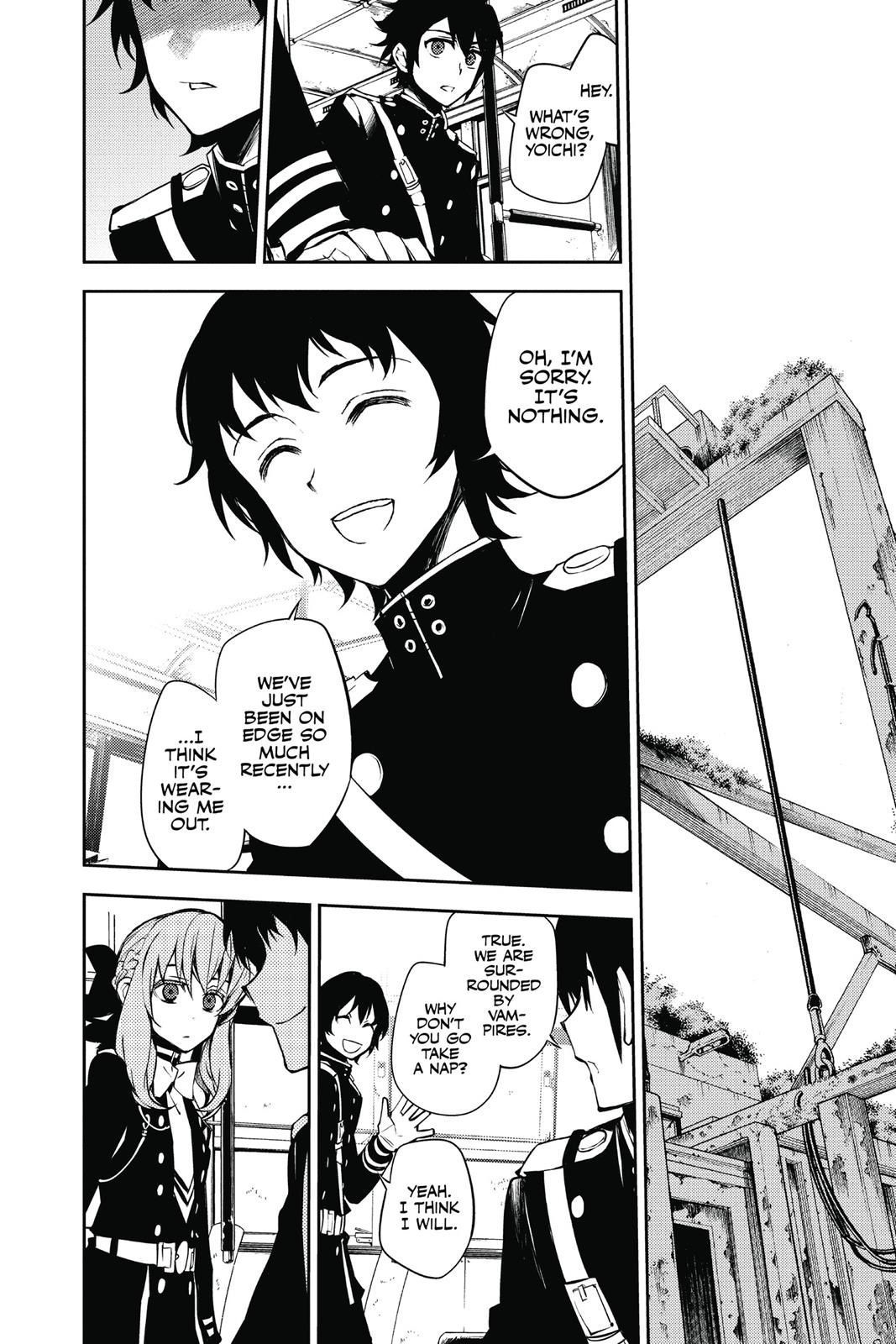 Read Seraph of the End Vampire Reign Manga Online