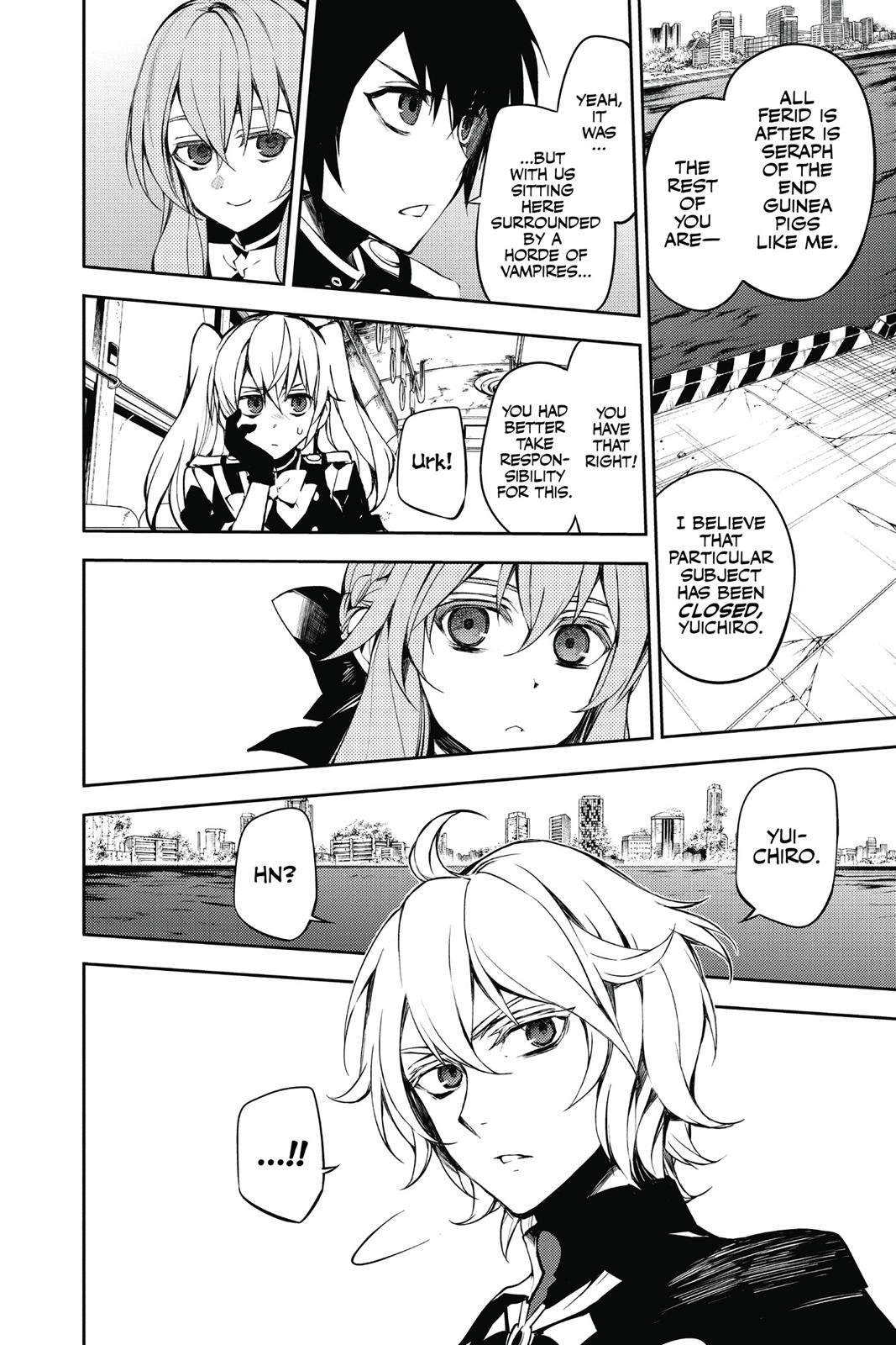 Read Seraph of the End Vampire Reign Manga Online
