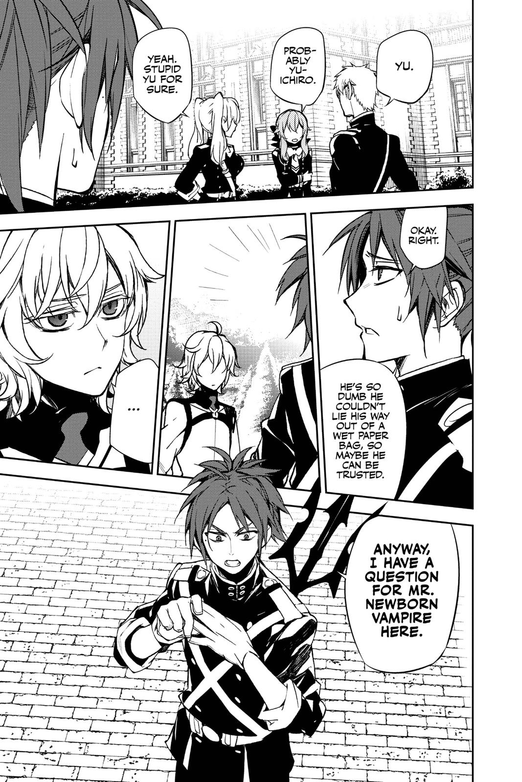Read Seraph of the End Vampire Reign Manga Online