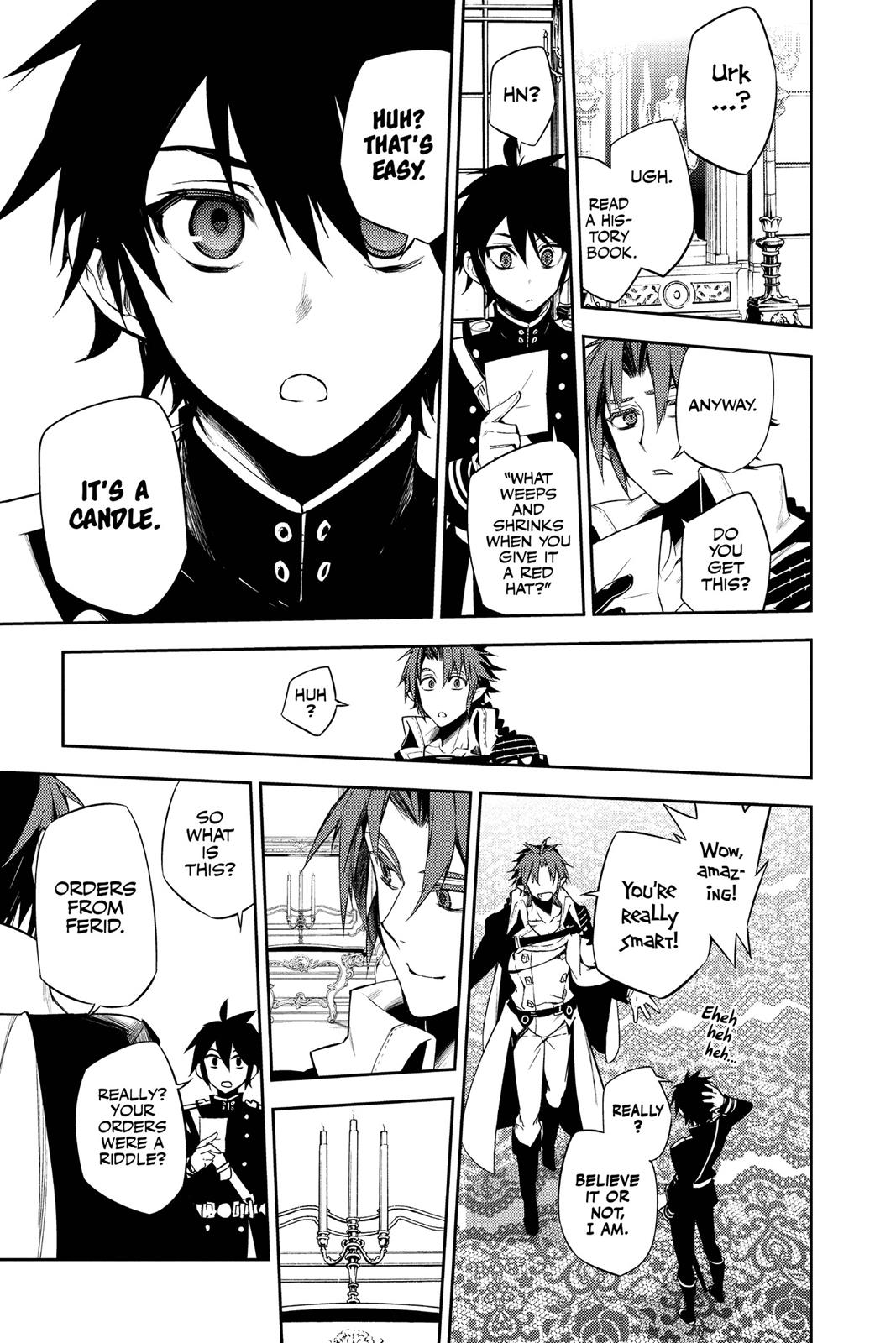 Read Seraph of the End Vampire Reign Manga Online