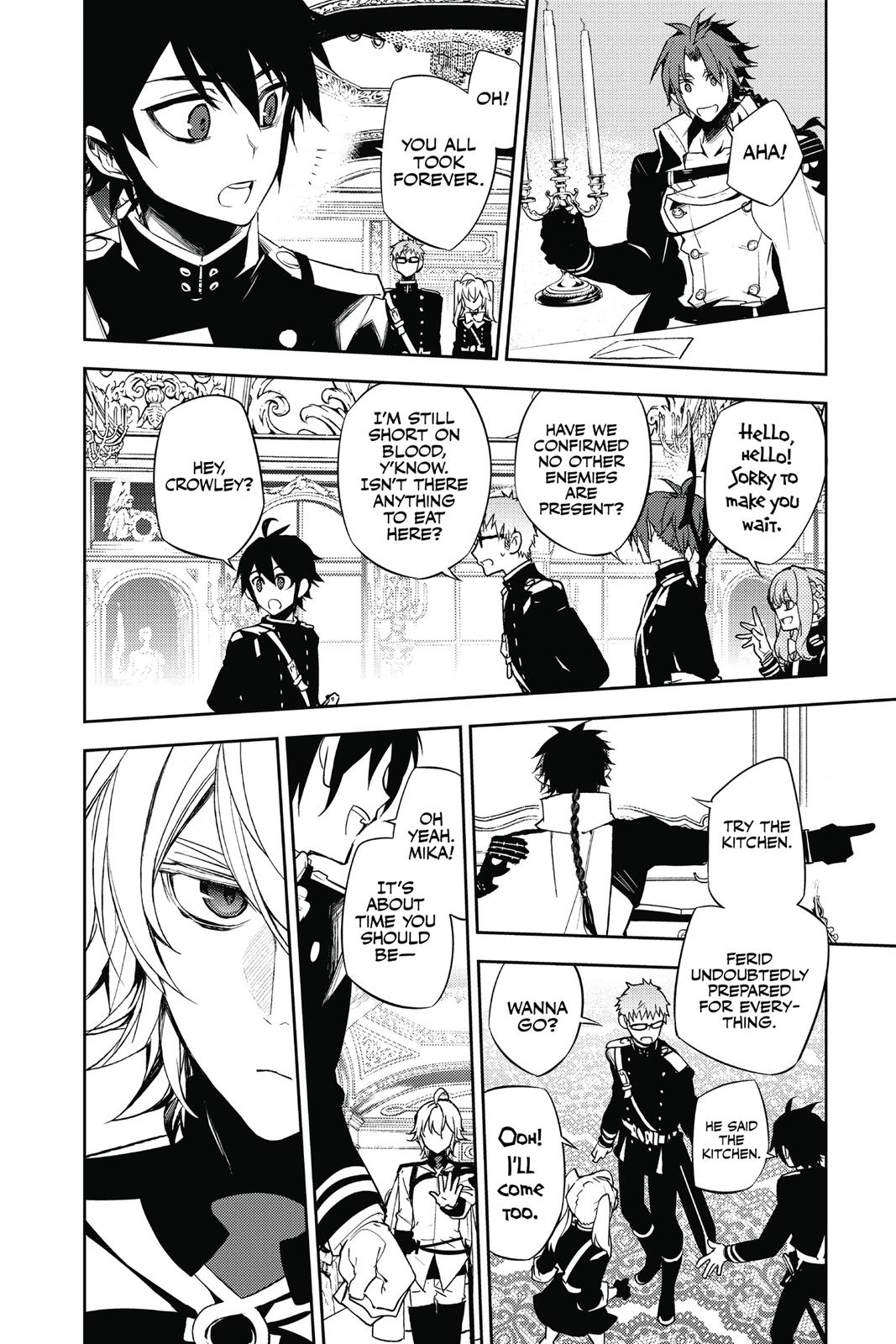 Read Seraph of the End Vampire Reign Manga Online