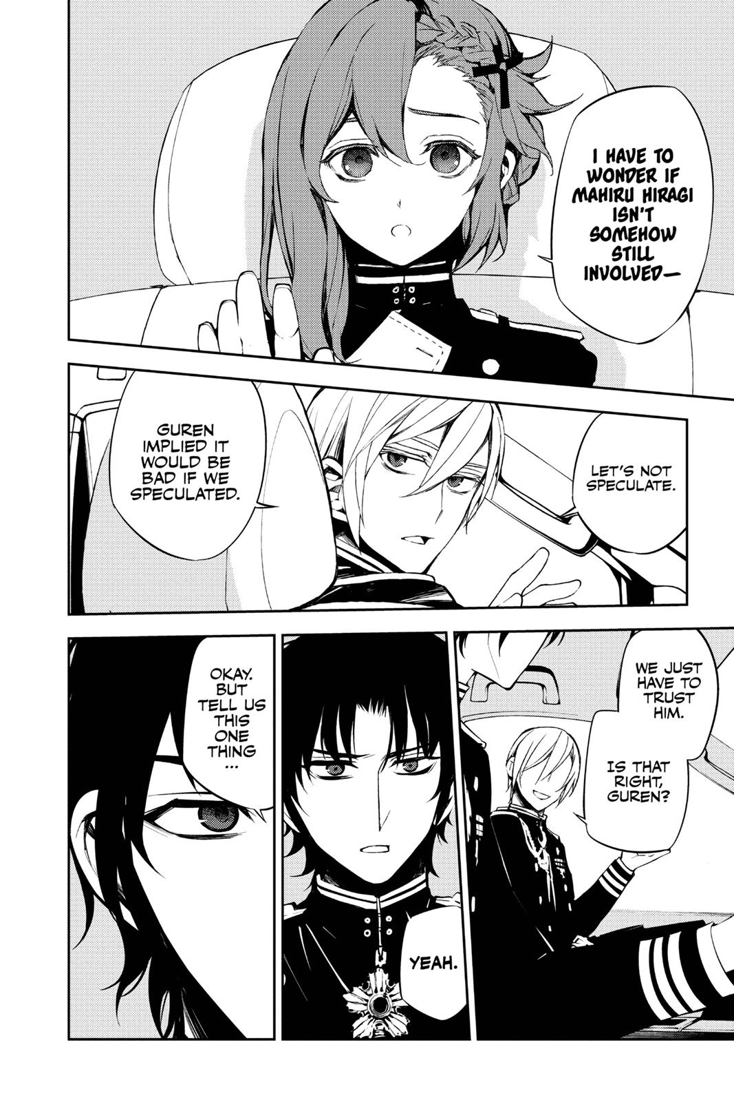 Read Seraph of the End Vampire Reign Manga Online