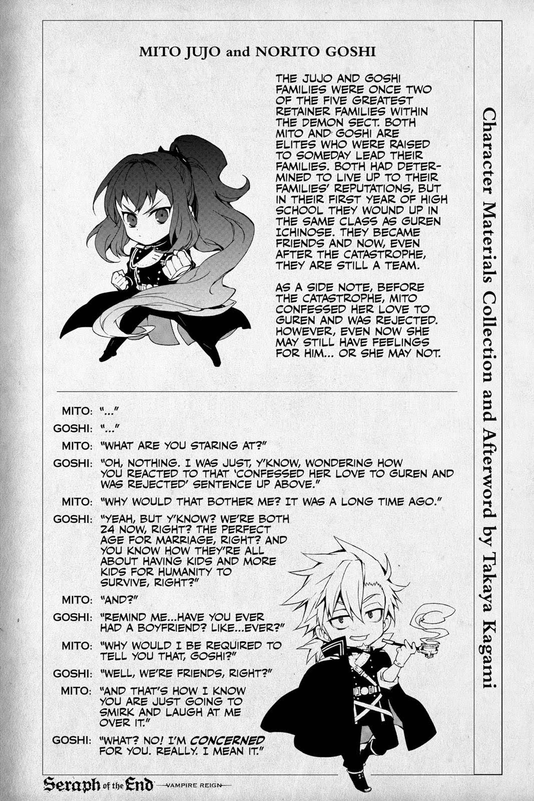 Read Seraph of the End Vampire Reign Manga Online