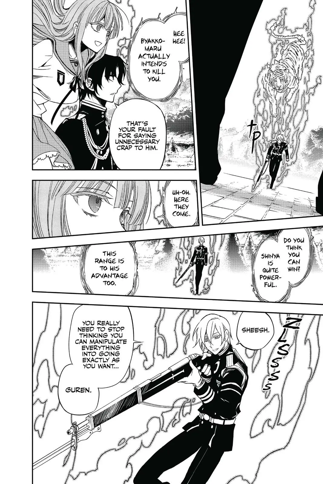 Read Seraph of the End Vampire Reign Manga Online