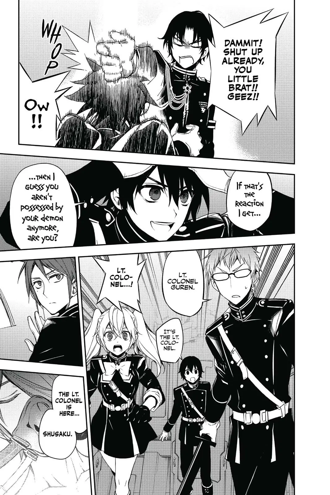 Read Seraph of the End Vampire Reign Manga Online