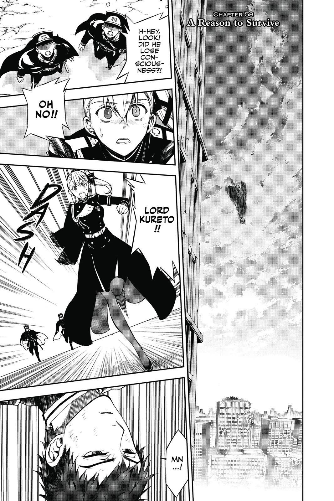Read Seraph of the End Vampire Reign Manga Online