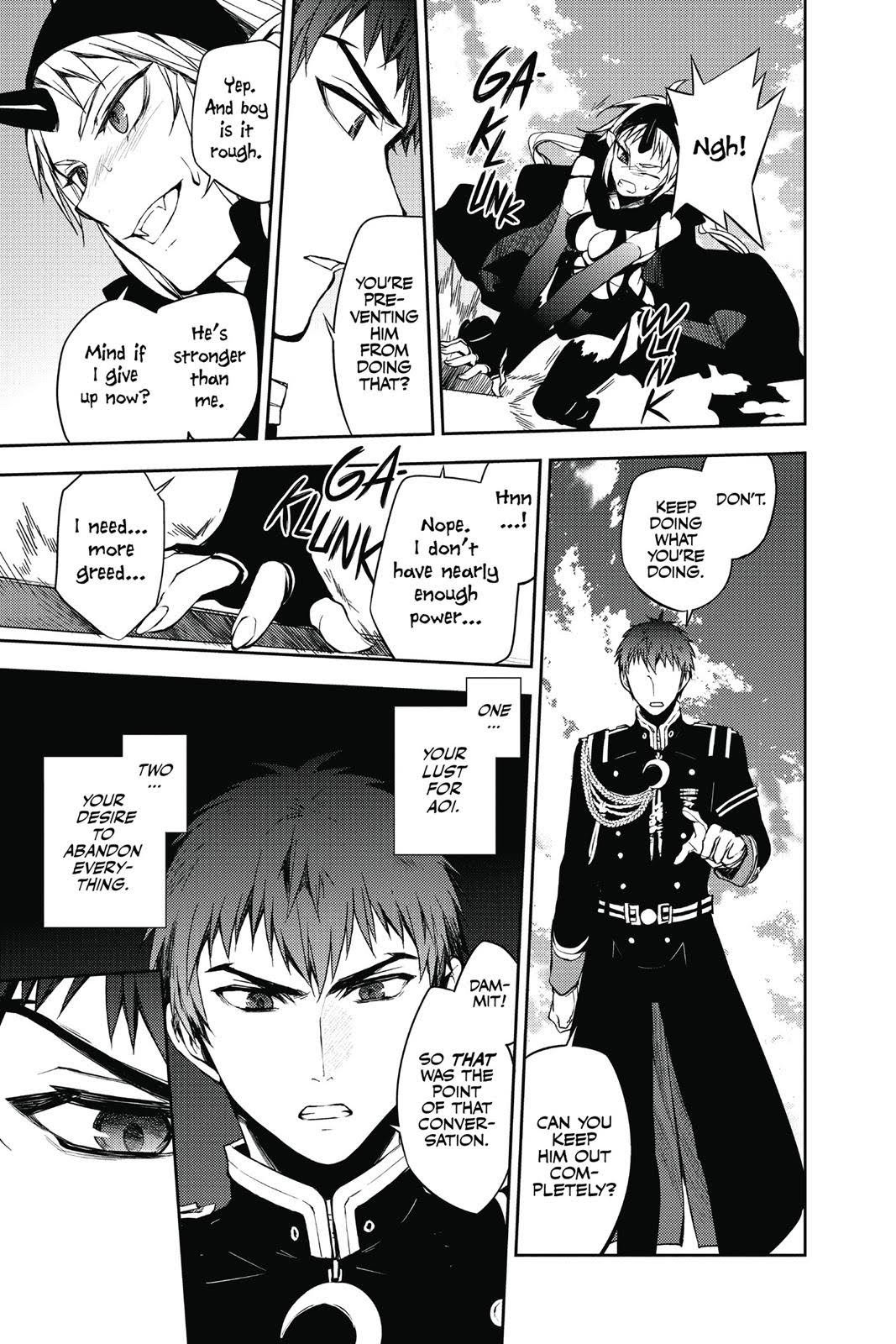 Read Seraph of the End Vampire Reign Manga Online