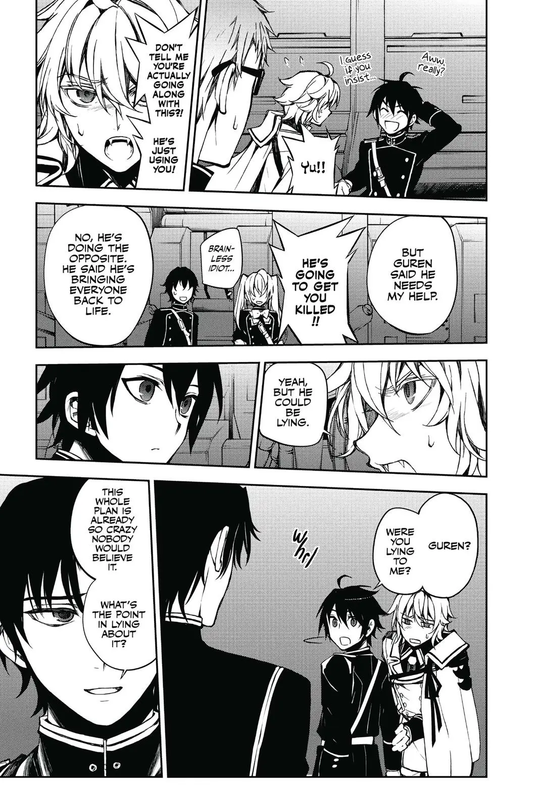 Read Seraph of the End Vampire Reign Manga Online