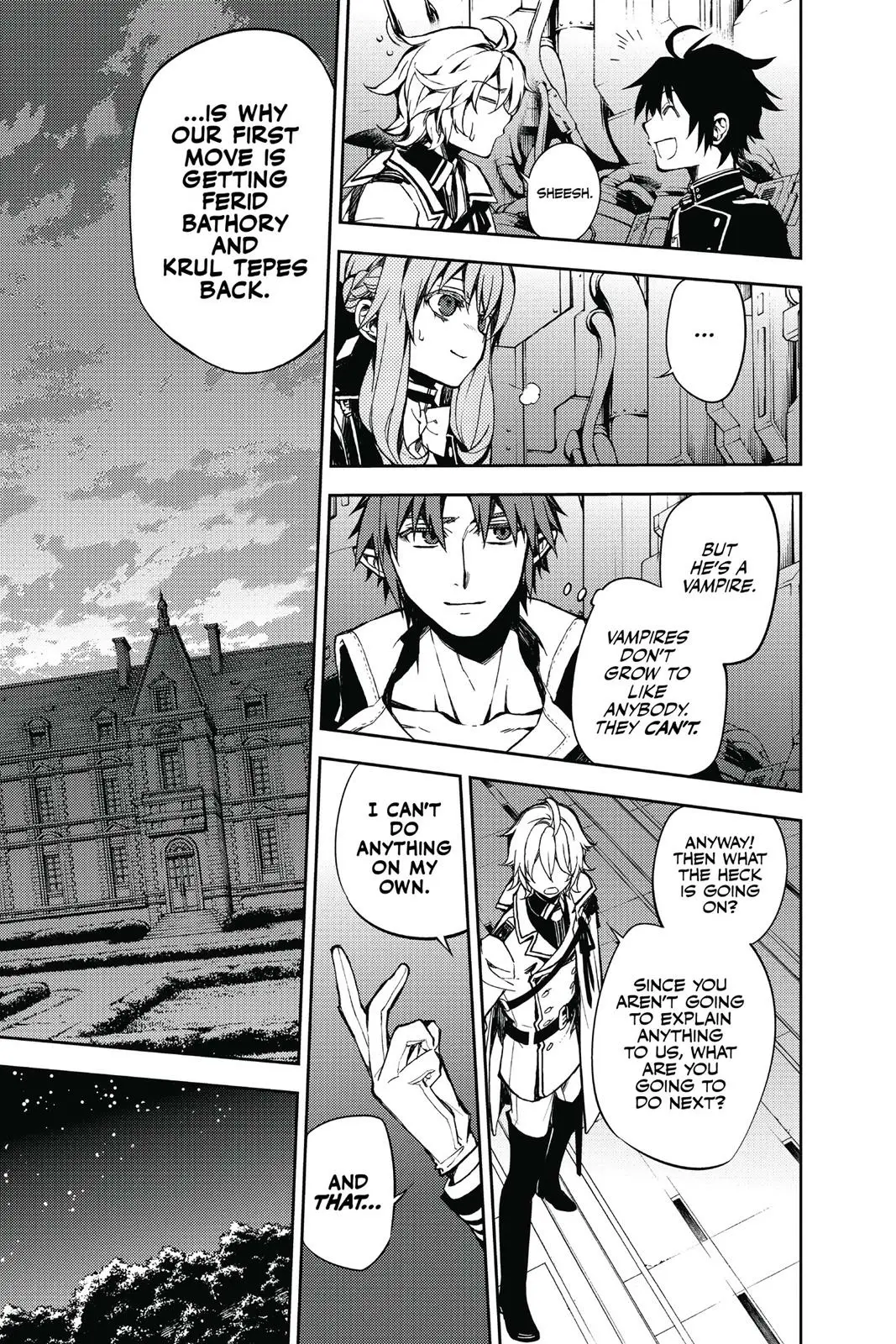 Read Seraph of the End Vampire Reign Manga Online