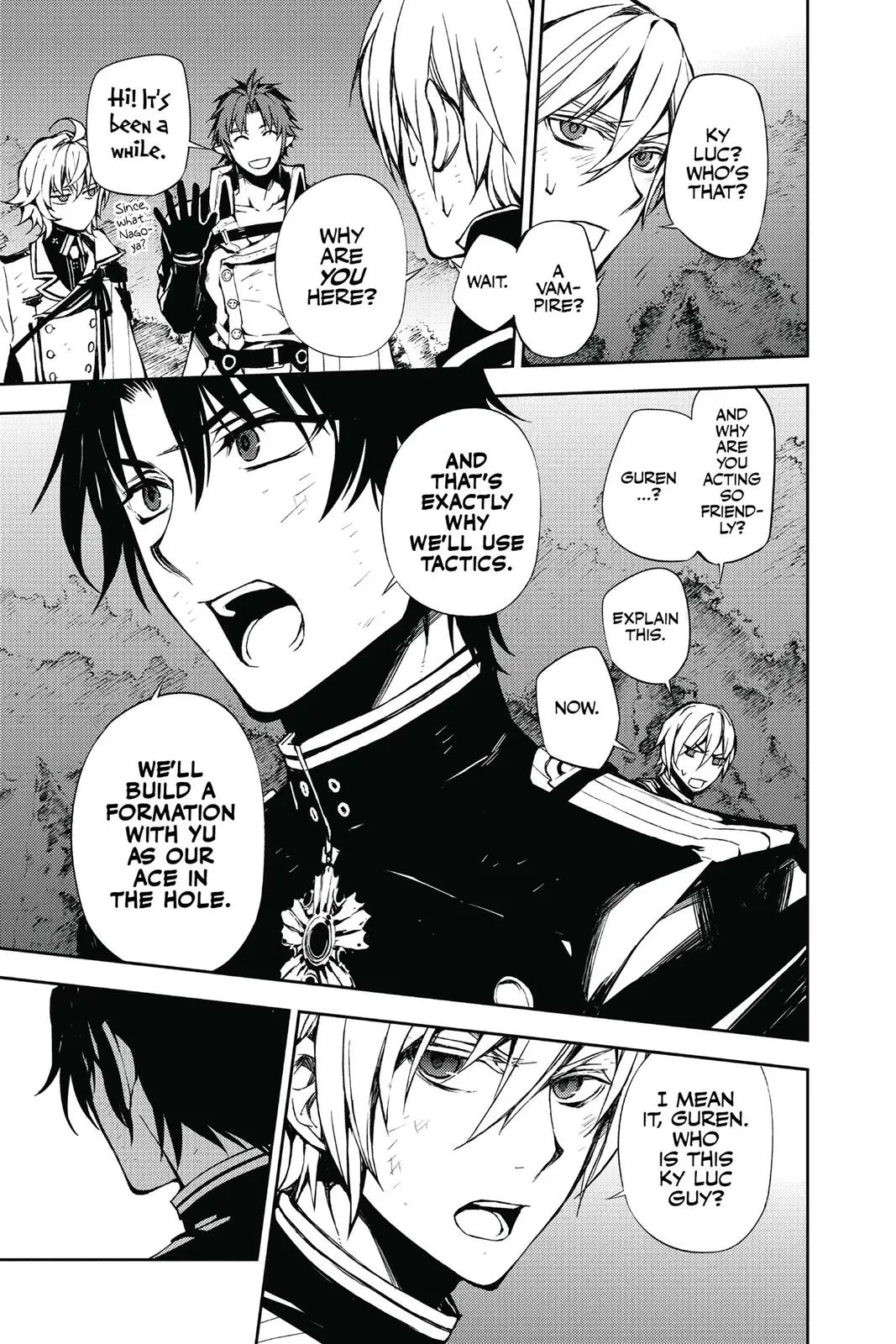 Read Seraph of the End Vampire Reign Manga Online