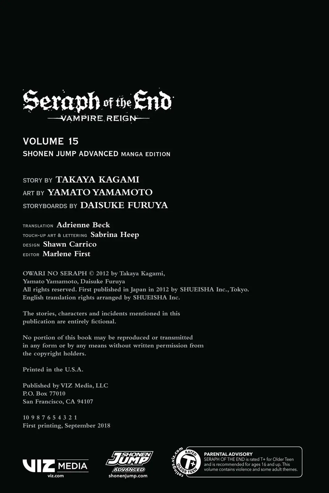 Read Seraph of the End Vampire Reign Manga Online