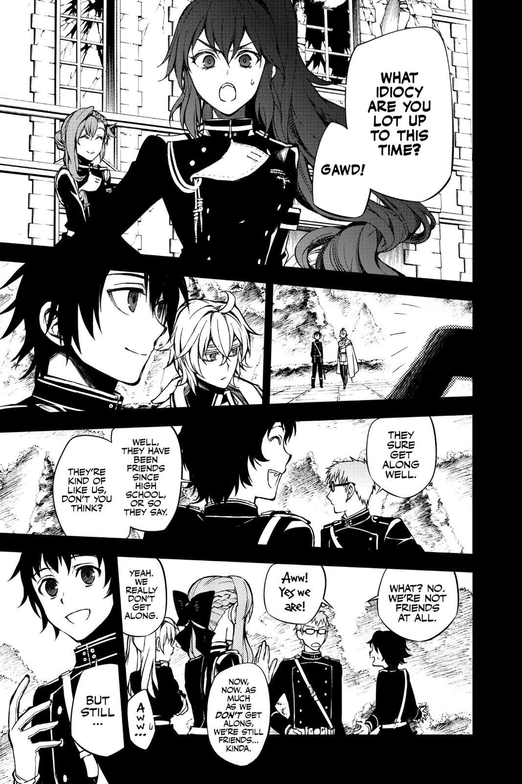 Read Seraph of the End Vampire Reign Manga Online