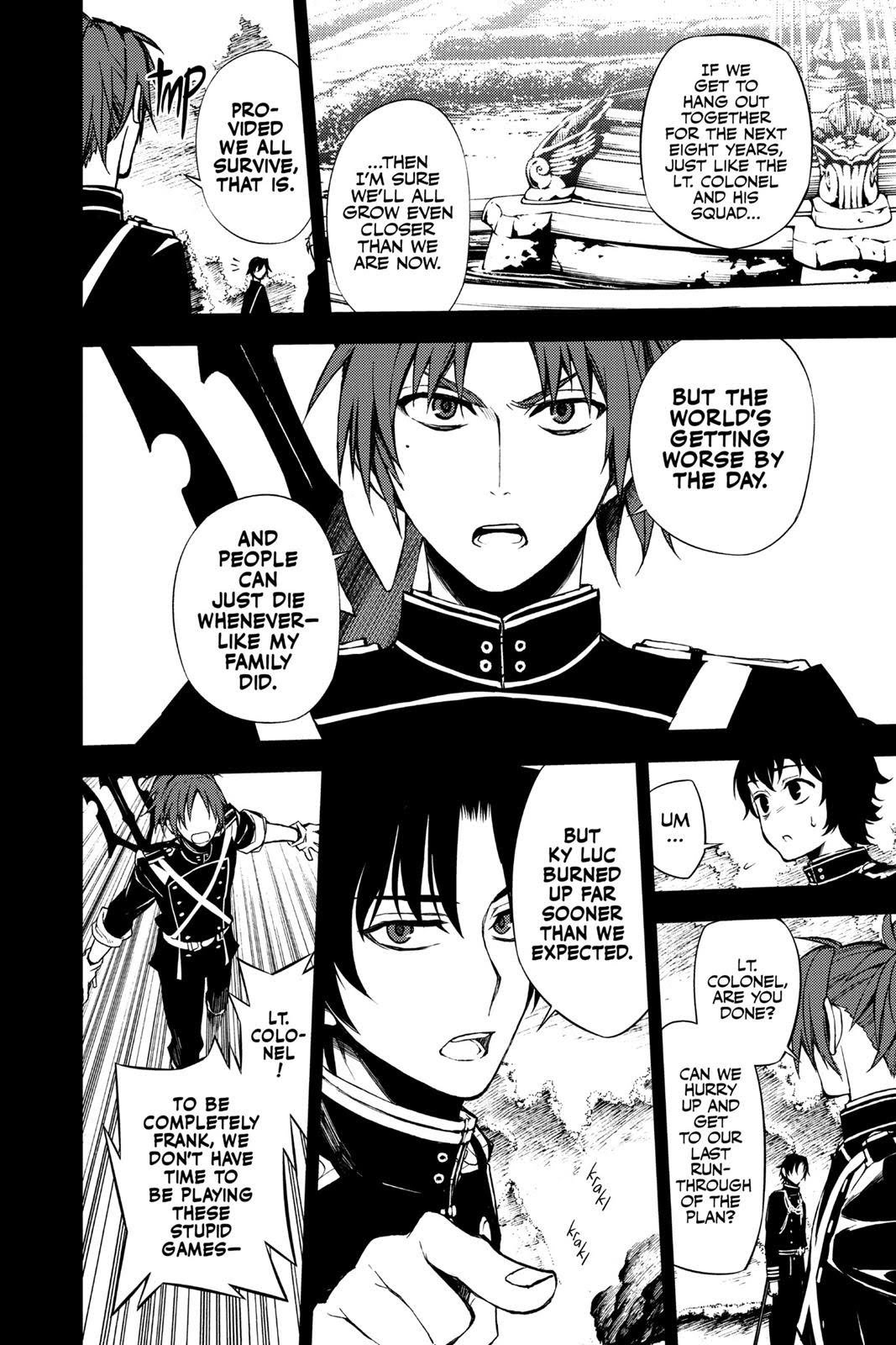 Read Seraph of the End Vampire Reign Manga Online