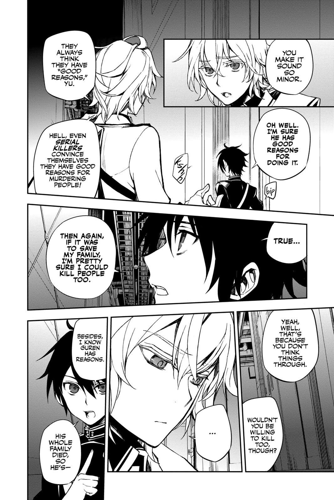 Read Seraph of the End Vampire Reign Manga Online