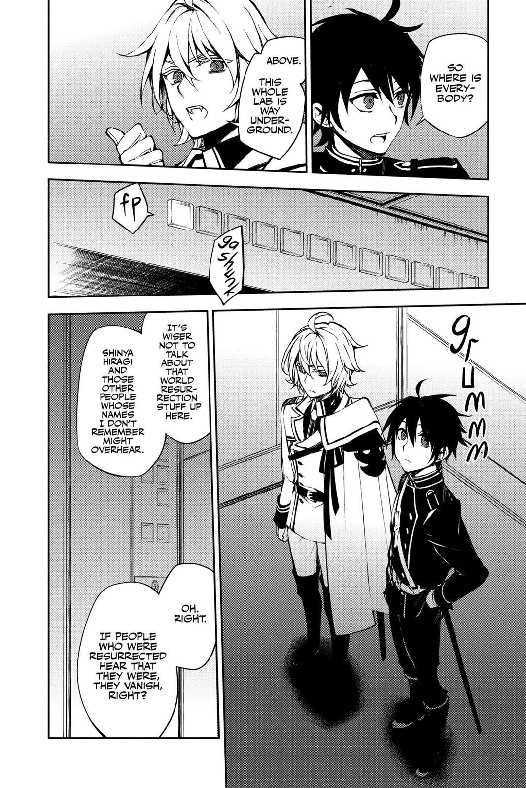 Read Seraph of the End Vampire Reign Manga Online