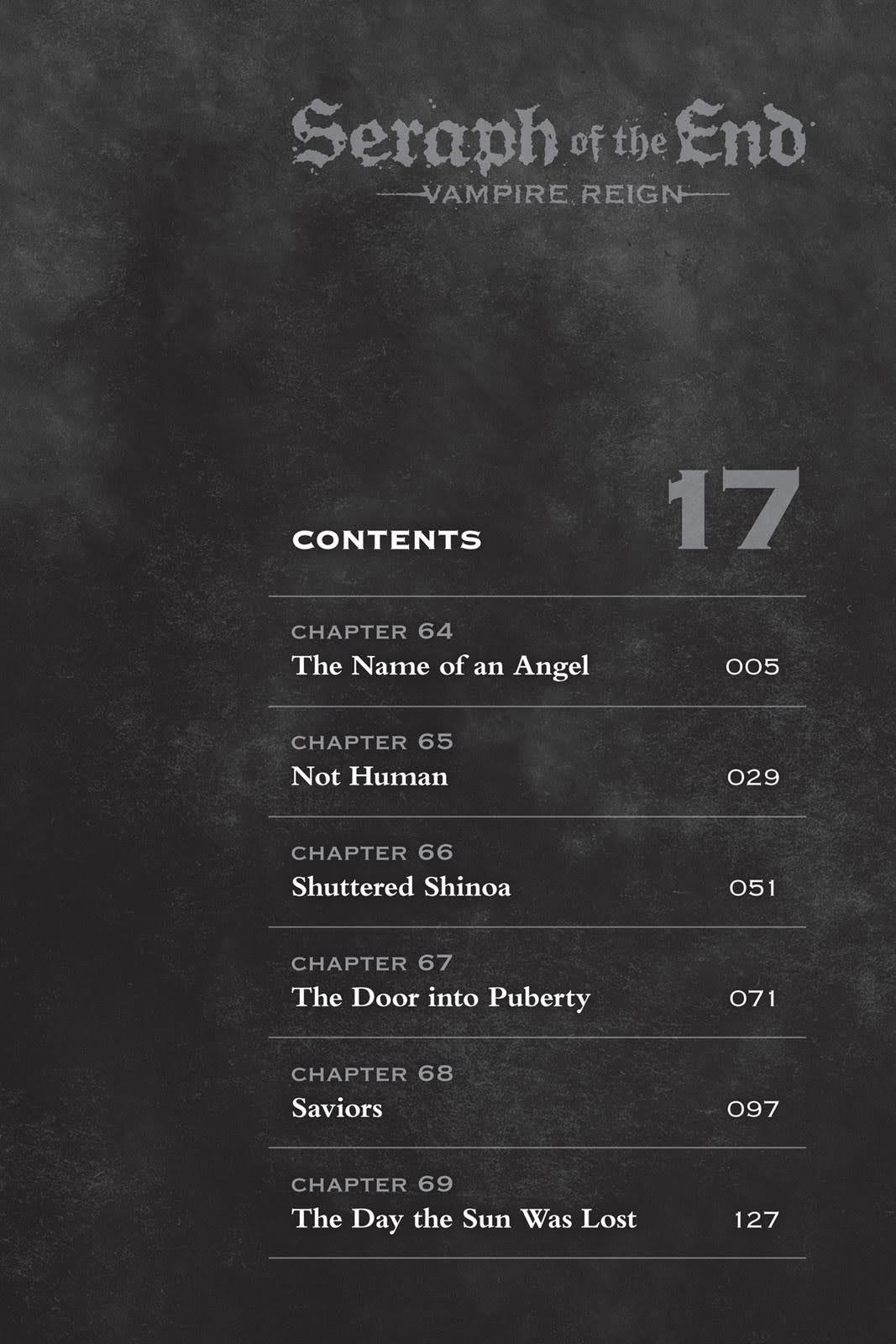 Read Seraph of the End Vampire Reign Manga Online