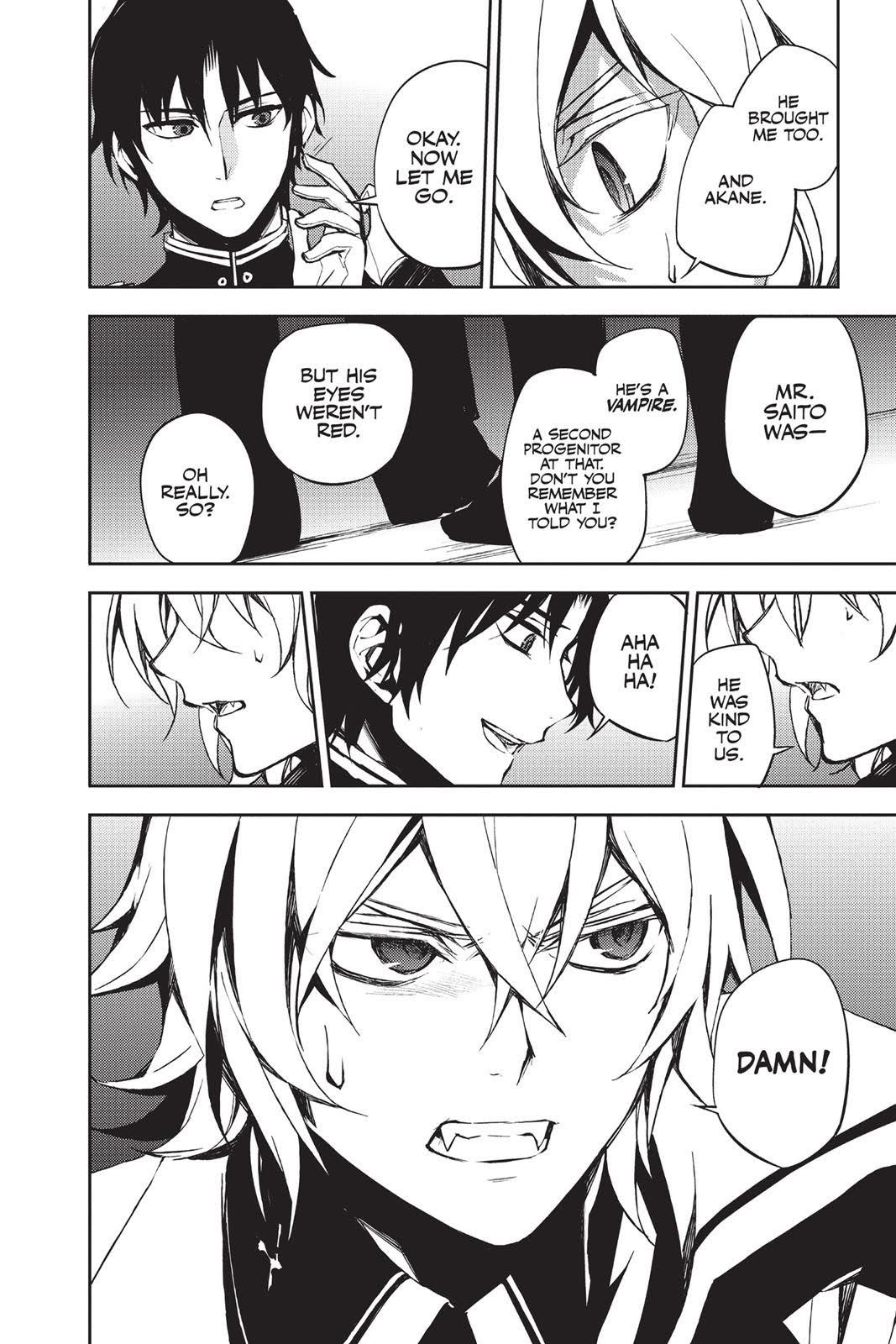 Read Seraph of the End Vampire Reign Manga Online