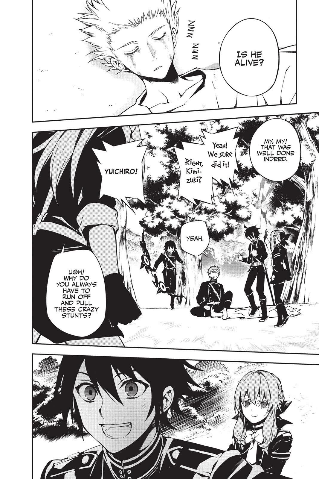 Read Seraph of the End Vampire Reign Manga Online