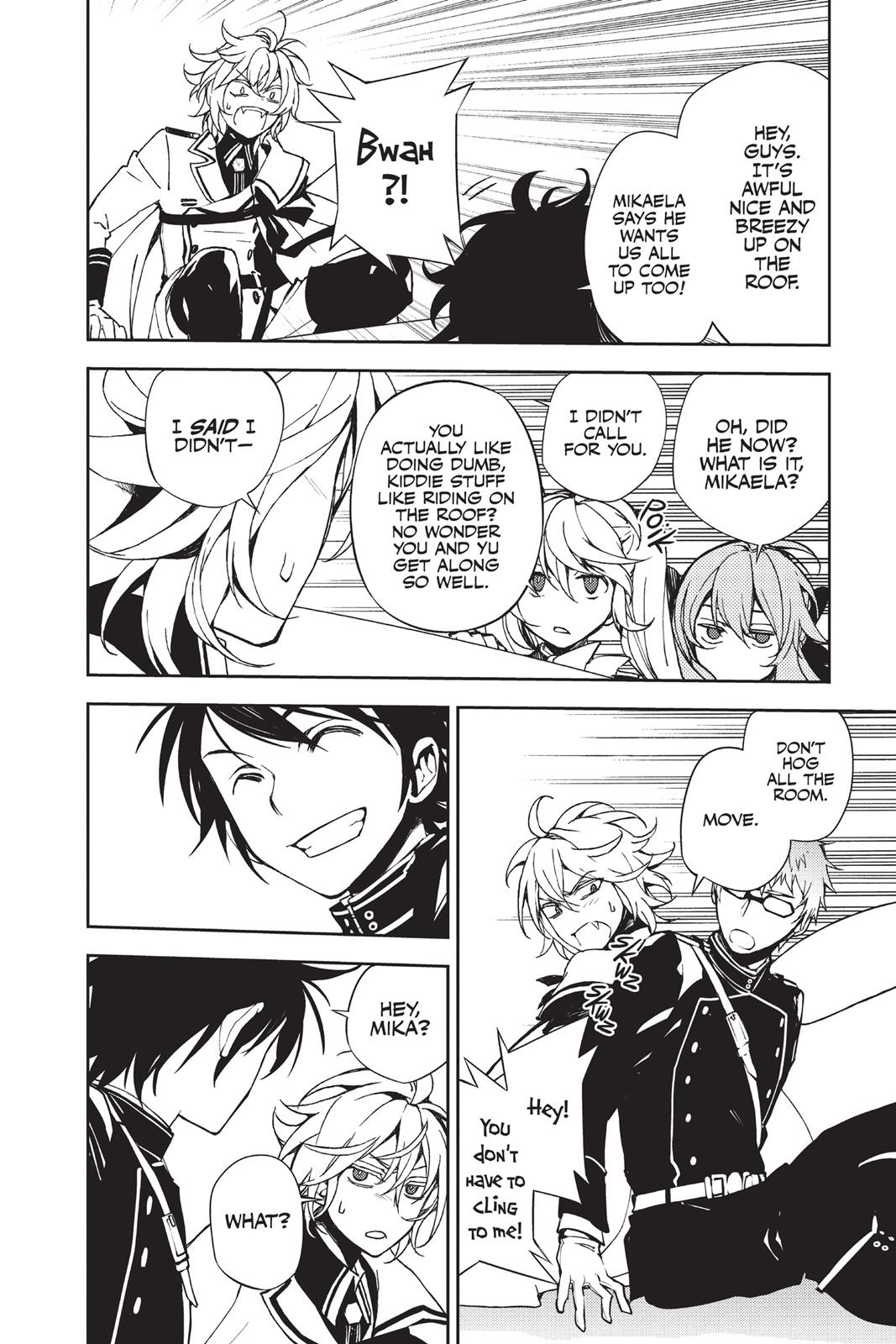 Read Seraph of the End Vampire Reign Manga Online