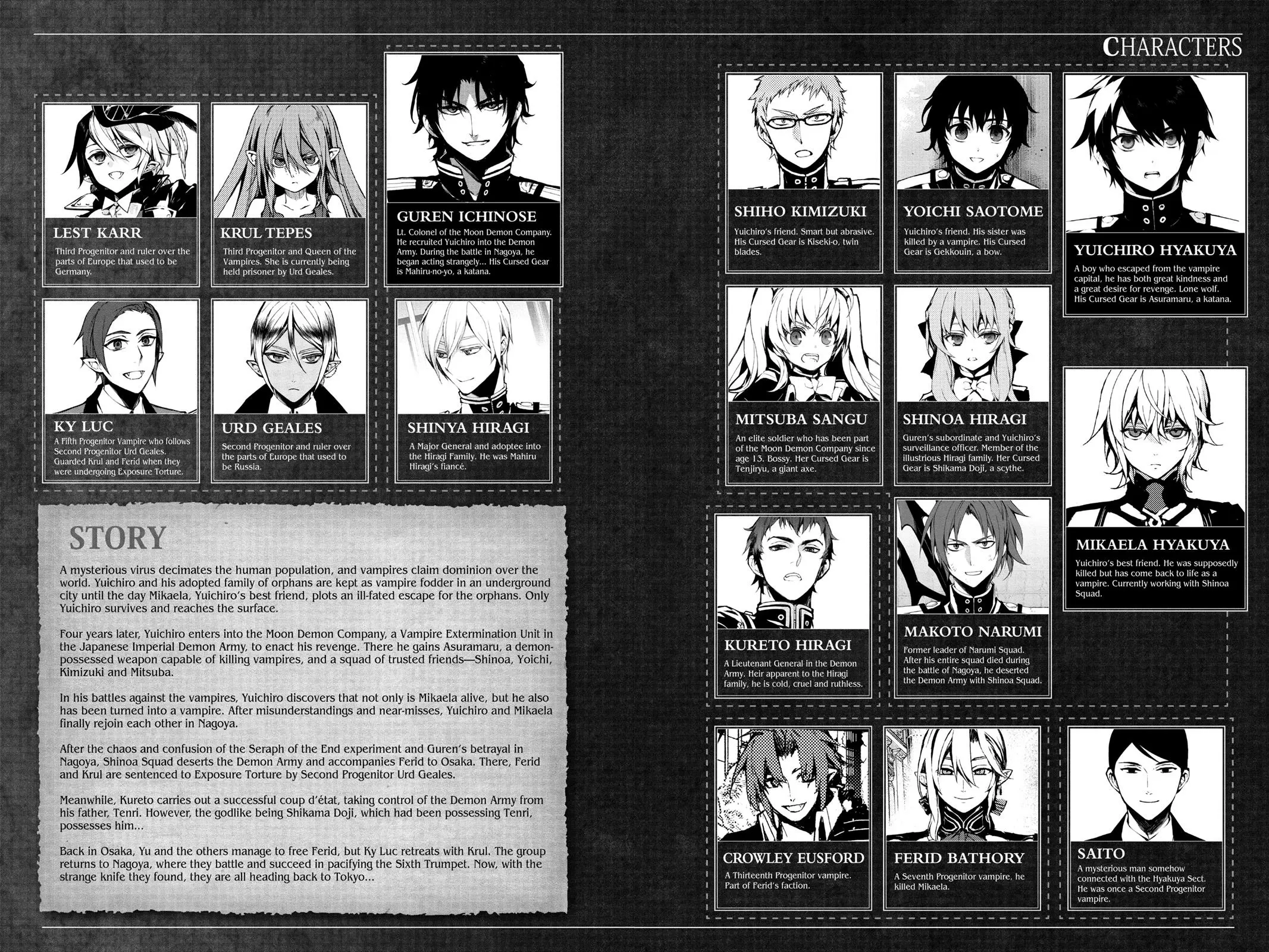 Read Seraph of the End Vampire Reign Manga Online