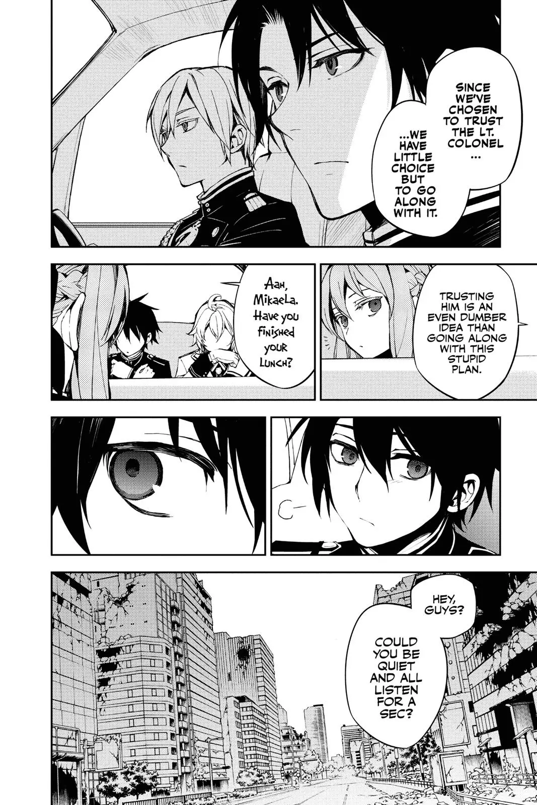 Read Seraph of the End Vampire Reign Manga Online