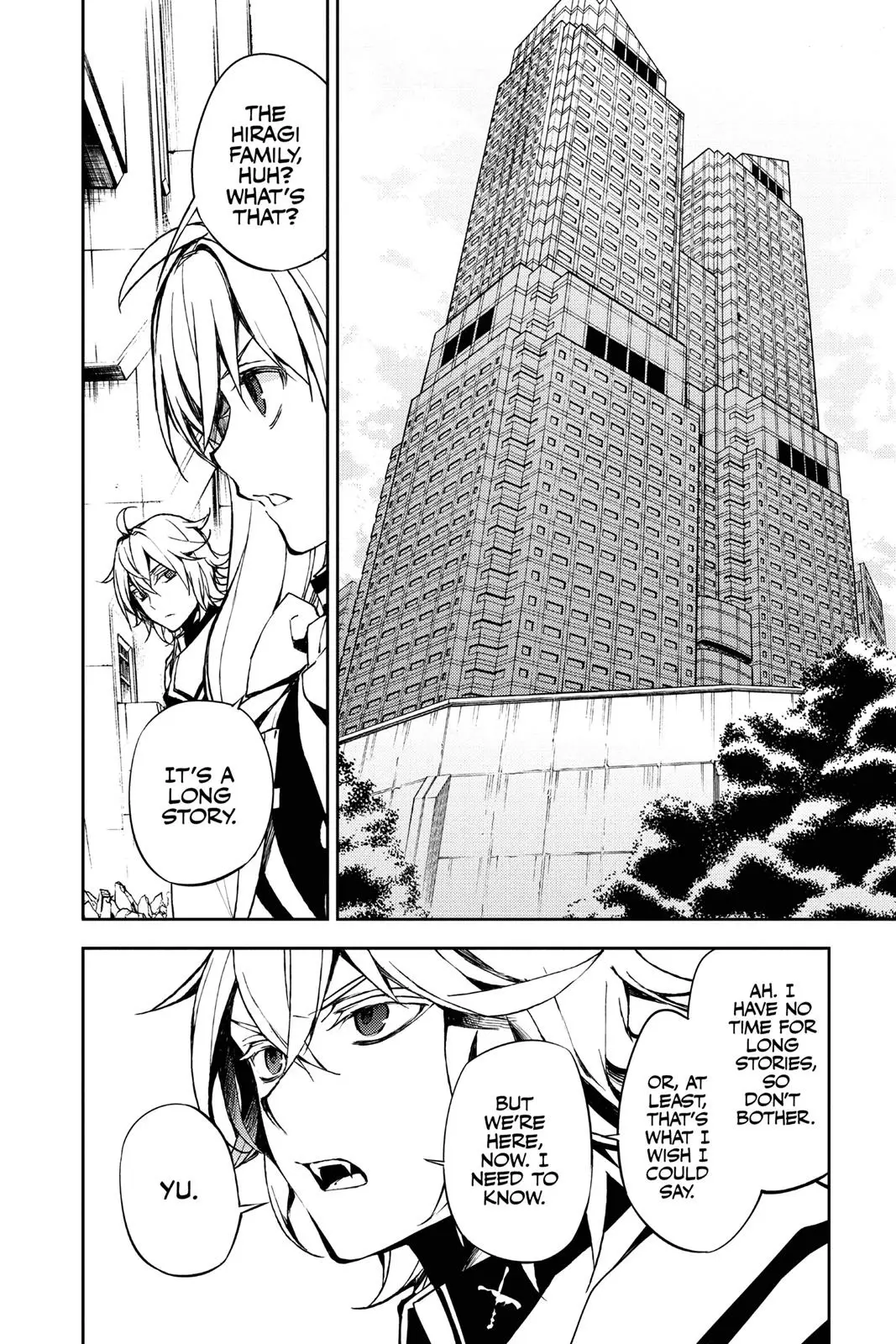 Read Seraph of the End Vampire Reign Manga Online