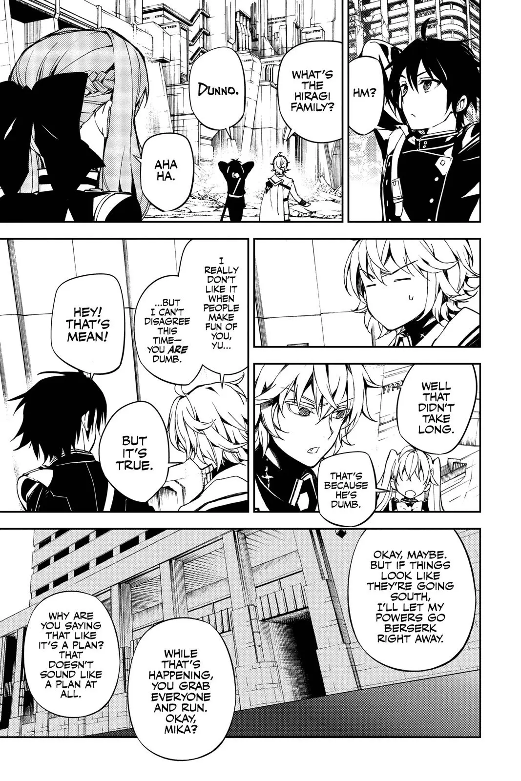 Read Seraph of the End Vampire Reign Manga Online