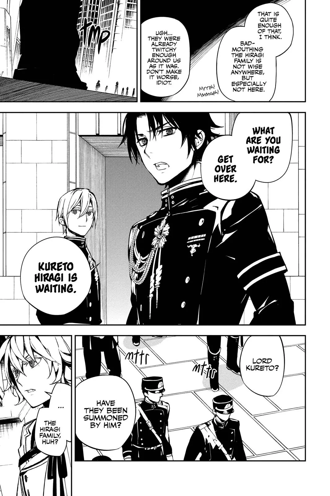 Read Seraph of the End Vampire Reign Manga Online