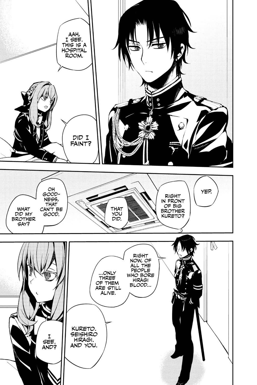 Read Seraph of the End Vampire Reign Manga Online