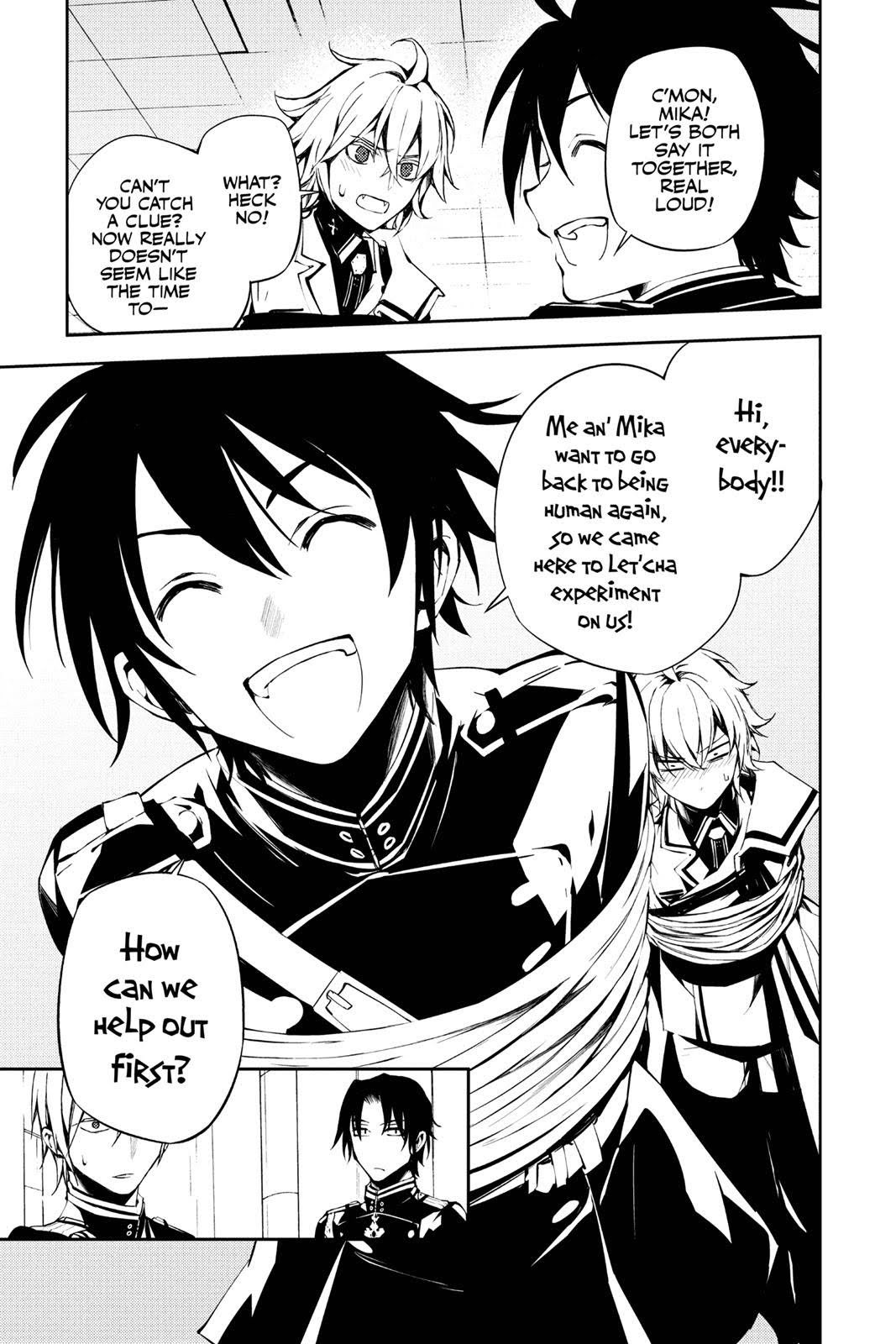 Read Seraph of the End Vampire Reign Manga Online