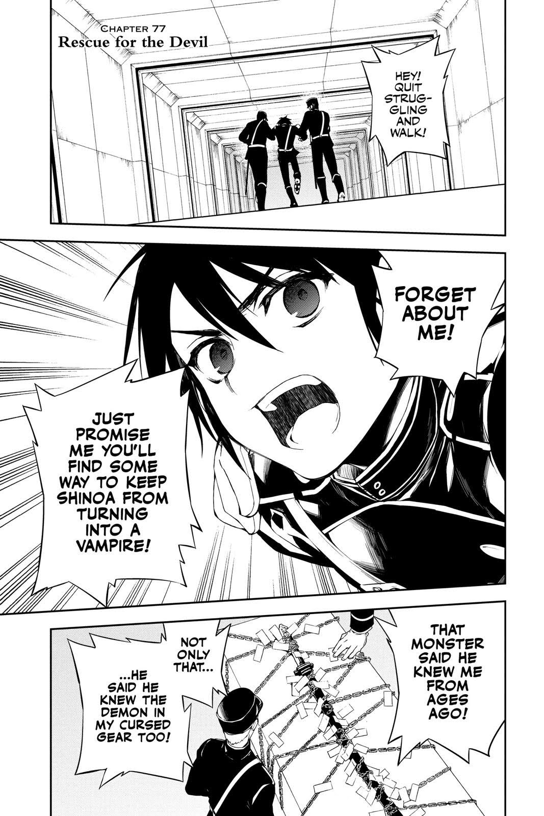 Read Seraph of the End Vampire Reign Manga Online