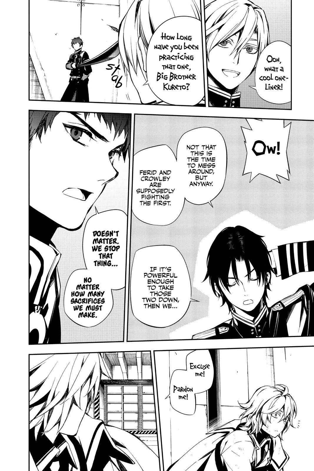 Read Seraph of the End Vampire Reign Manga Online