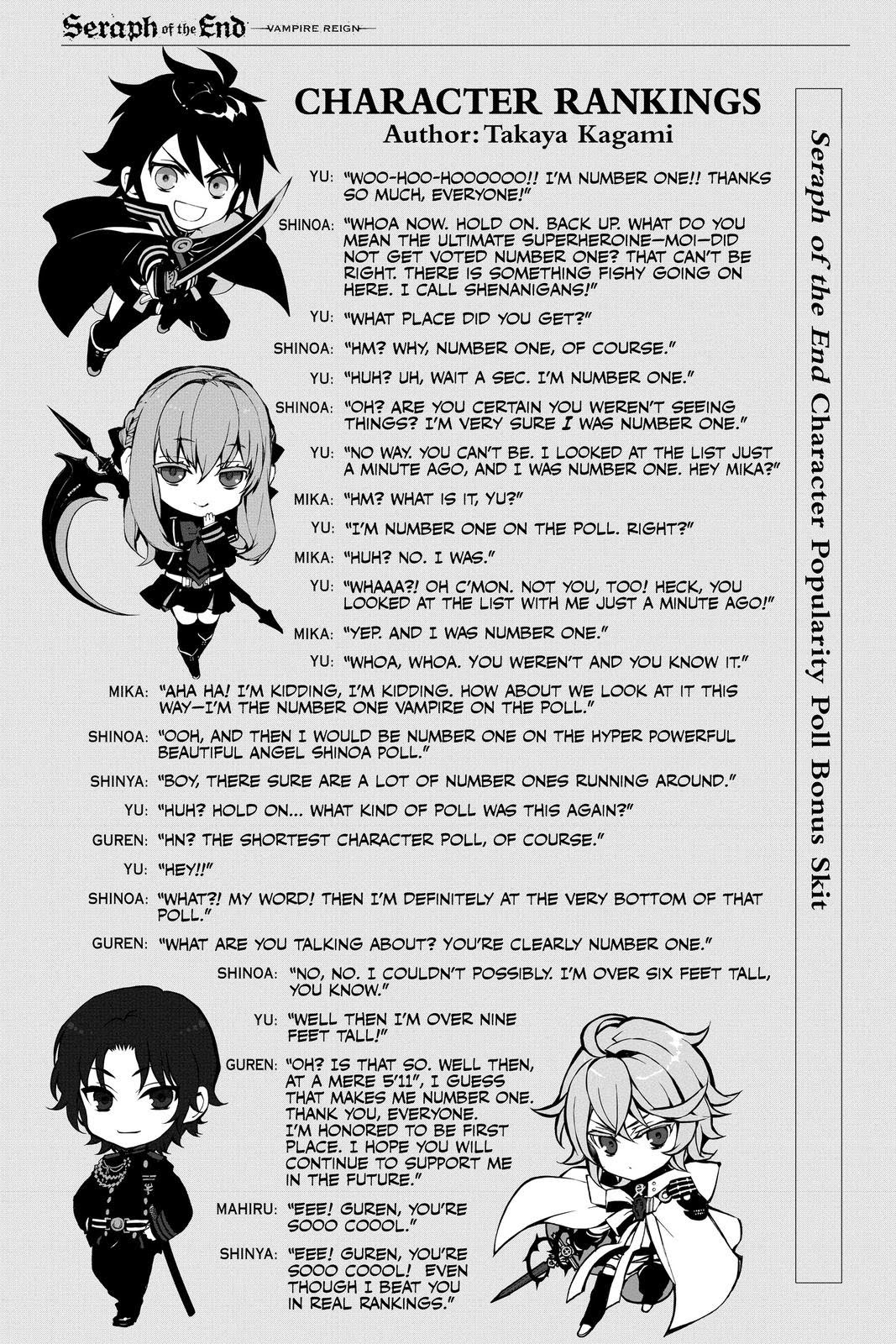 Read Seraph of the End Vampire Reign Manga Online