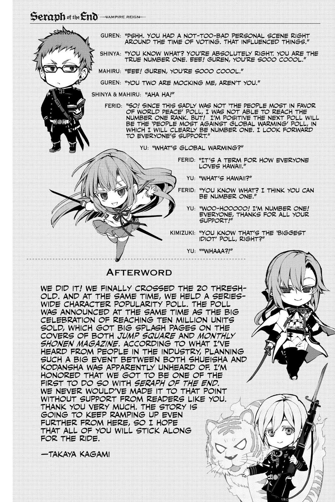 Read Seraph of the End Vampire Reign Manga Online