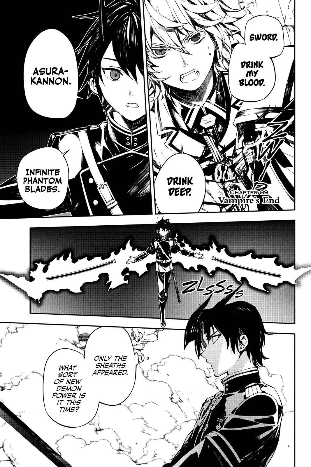 Read Seraph of the End Vampire Reign Manga Online