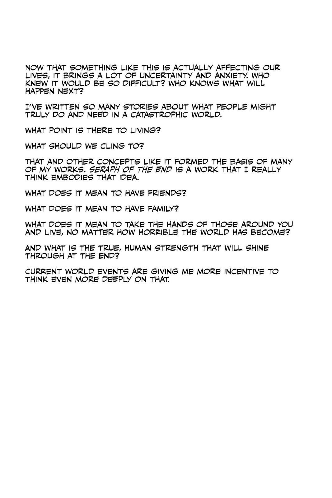 Read Seraph of the End Vampire Reign Manga Online