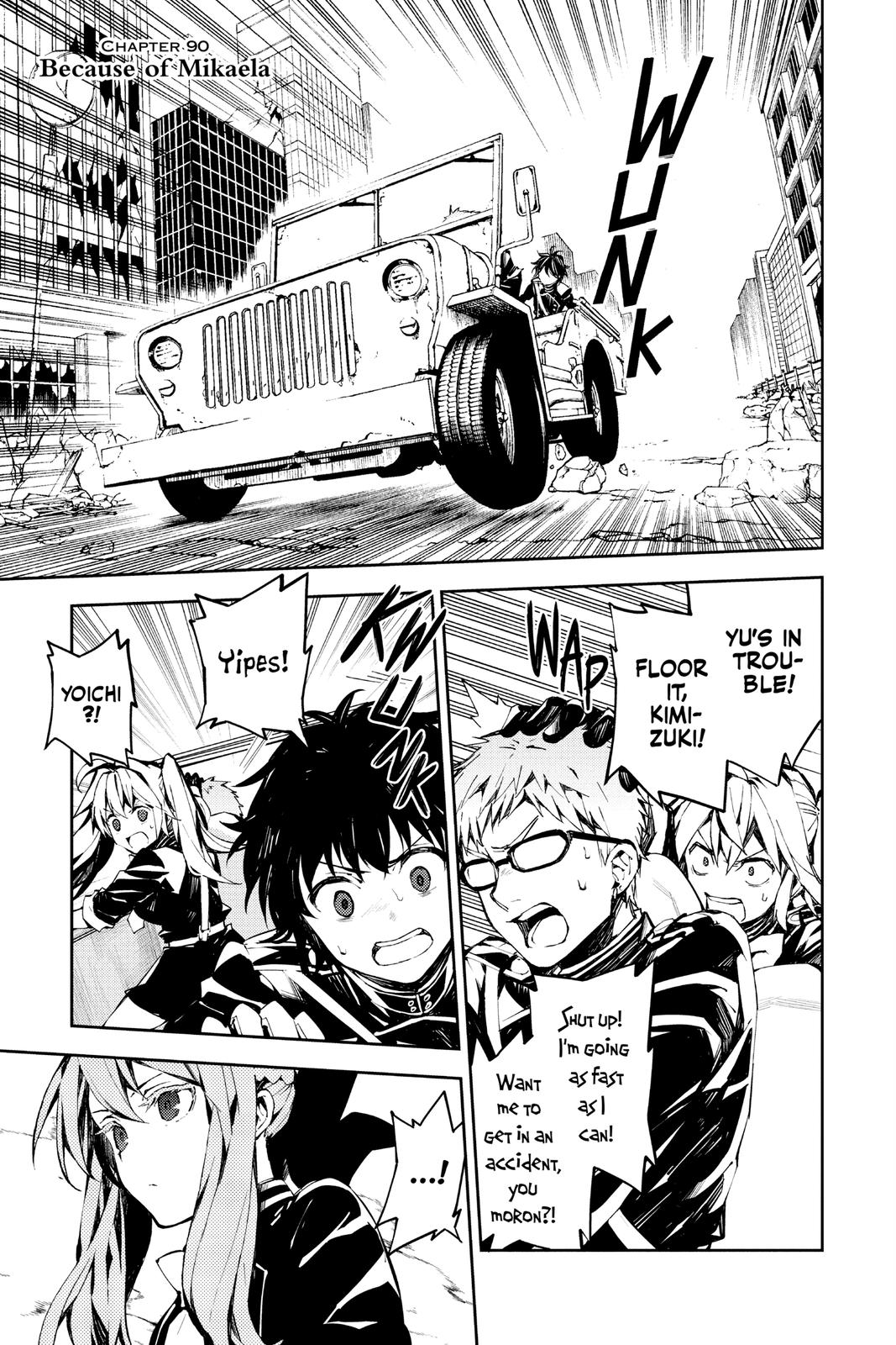 Read Seraph of the End Vampire Reign Manga Online