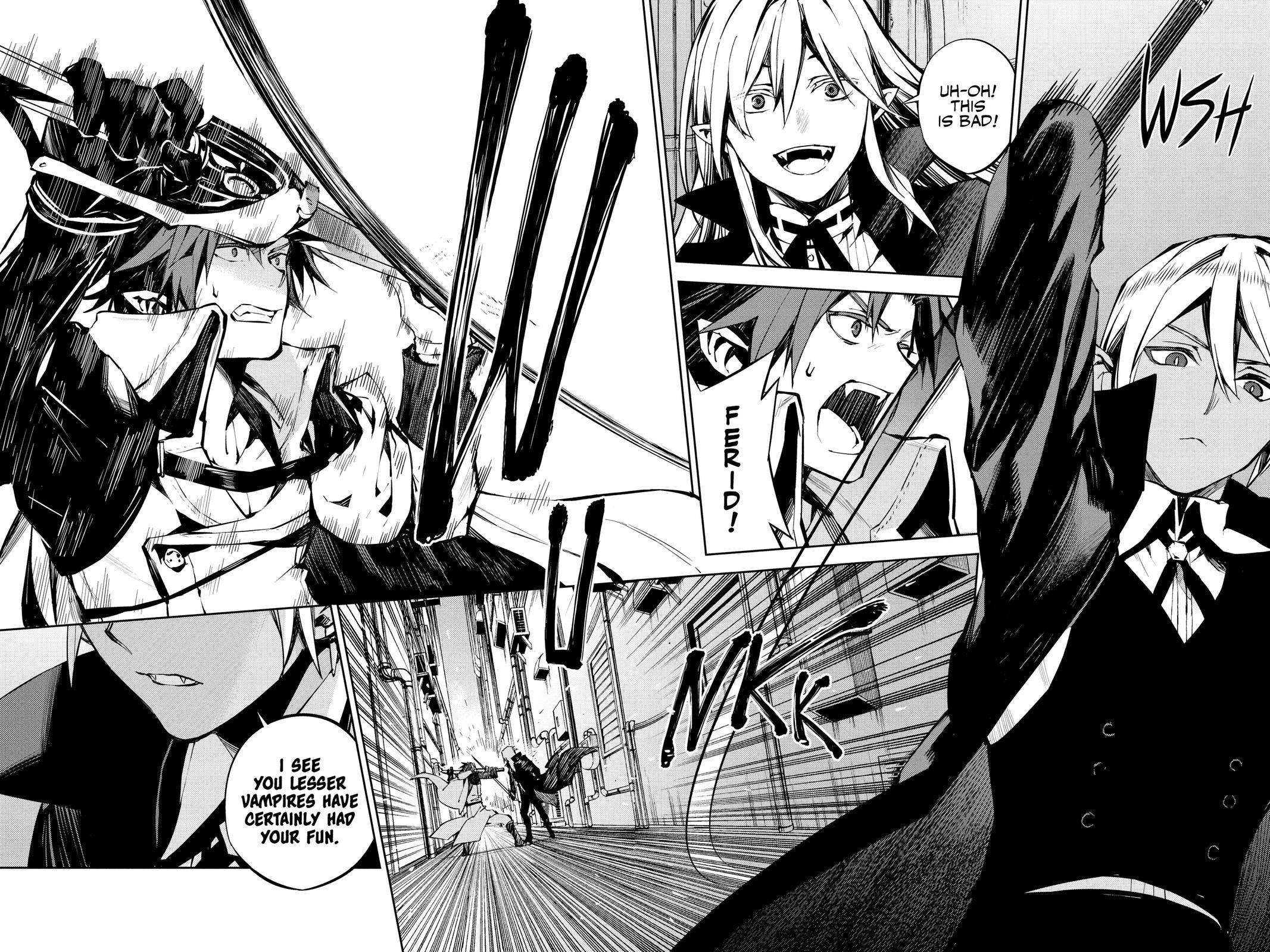 Read Seraph of the End Vampire Reign Manga Online