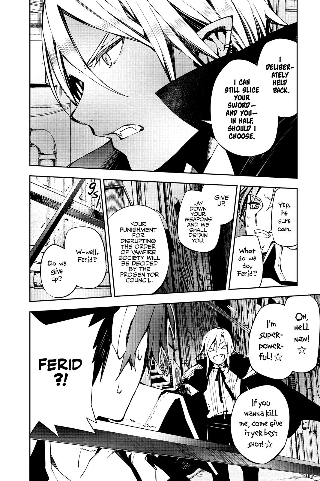 Read Seraph of the End Vampire Reign Manga Online