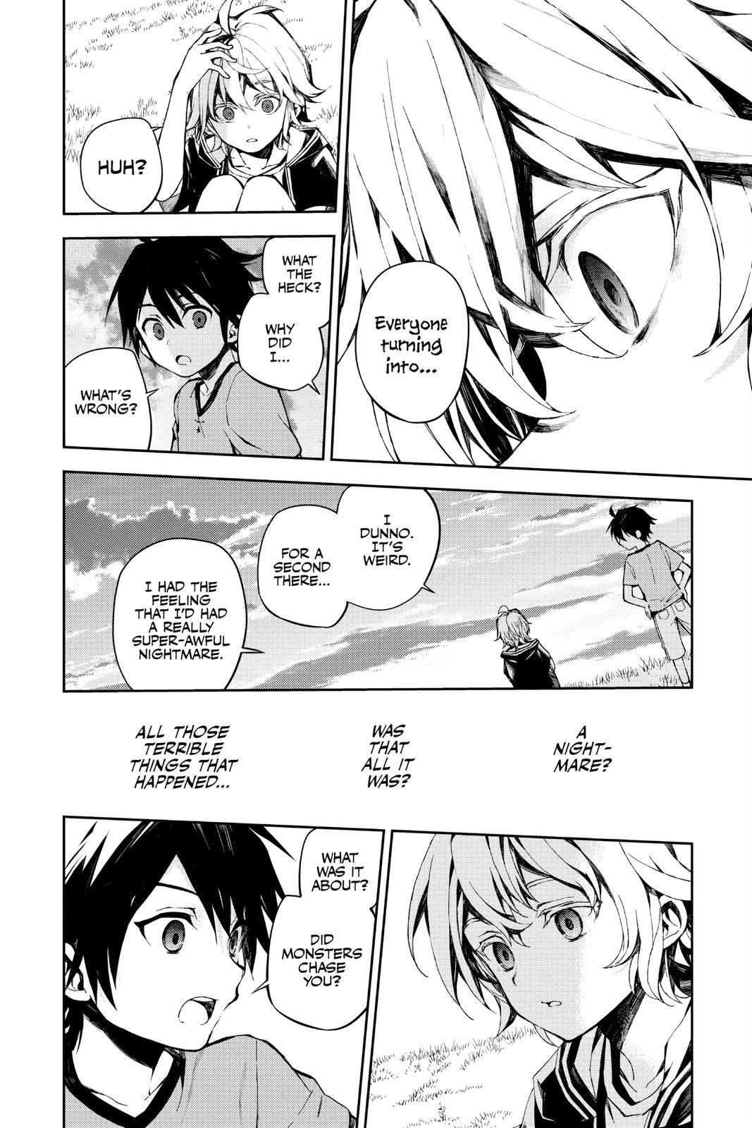 Read Seraph of the End Vampire Reign Manga Online