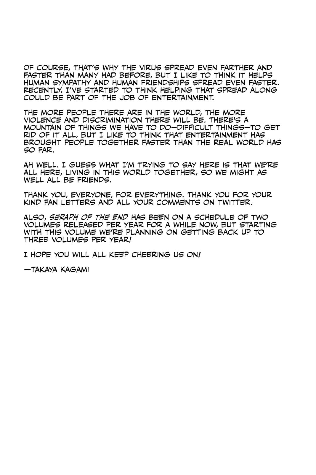 Read Seraph of the End Vampire Reign Manga Online