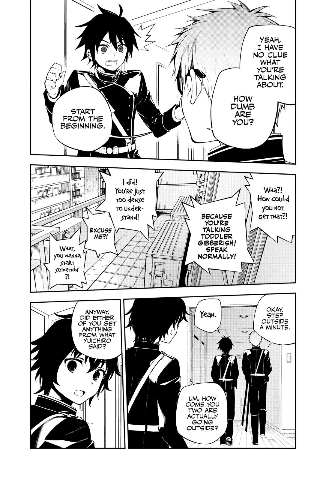 Read Seraph of the End Vampire Reign Manga Online